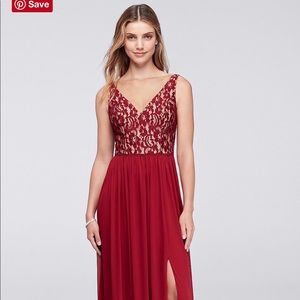 Size 12, David’s Bridal Bridesmaid Dress